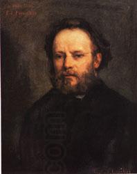 Gustave Courbet Pierre-Joseph Proudhon oil painting picture